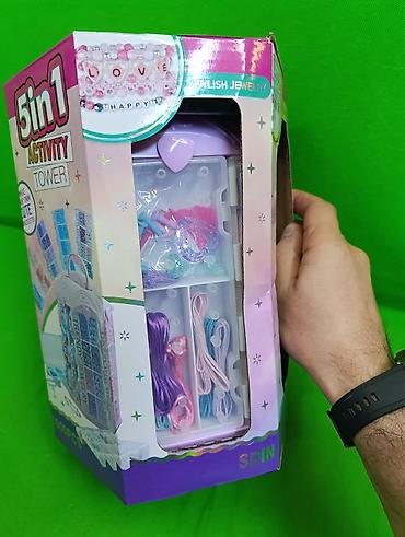 Наборы украшений: 💖 Набор для создания украшений 5 в 1 — 1600 деталей! 💎✨ 🎀 Создавай — 5