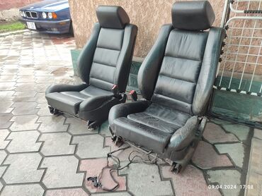сидения мтз: Переднее сиденье, Кожа, BMW Б/у, Оригинал