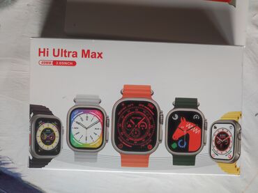 Другие смарт-часы: Умные часы Hi Ultra Max - Диагональ экрана: 2.05" (указано на — 1