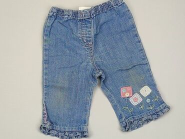 stradivarius jeansy z wysokim stanem: Джинсові штани, Next, 3-6 міс., стан - Хороший