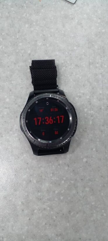 samsung galaxy gear s3: Часы Samsung Gear S3 frontier защита от воды и пыли встроенный GPS