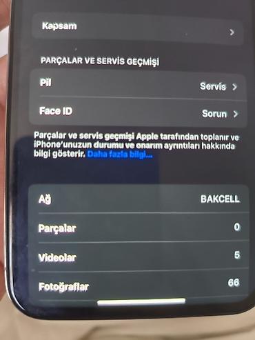 Apple iPhone: IPhone X, Gümüşü, Face ID — 7