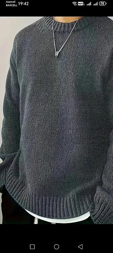 ust geyimləri: İsti qış dəsti – kapüşonlu xəz astarlı jaket və toxunma sviter Jaket — 6
