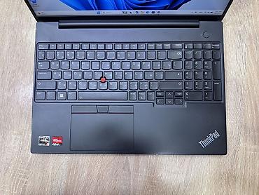 Lenovo: İşlənmiş Lenovo ThinkPad, 16 ", AMD Ryzen 5, 512 GB, Ünvandan götürmə, Ödənişli çatdırılma, Rayonlara çatdırılma — 5