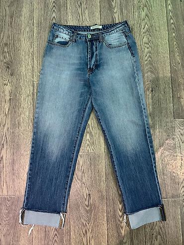 капсулы чакшир: Джинсы, Прямые, Zara basic, Средняя талия, Стрейч, S, M — 2