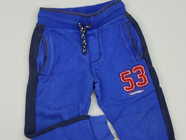 spodnie relaxed fit: Sweatpants, George, 4-5 years, 104/110, condition - Good