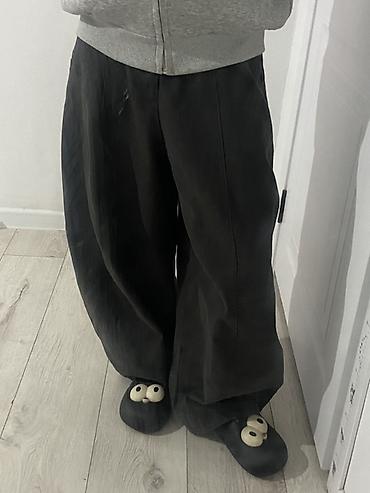 Брюки Широкие, Б/у, M at lalafo.kg Брюки Широкие, Б/у, M