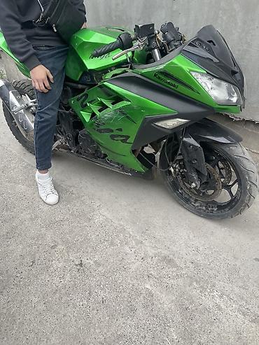Мотоциклы: Kawasaki Ninja (зеленый спортбайк) - Кузов: пластиковый обвес sport — 2