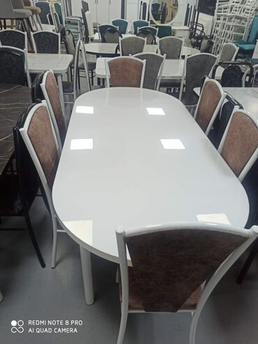 королевский мебель: Комплект стол и стулья Новый
