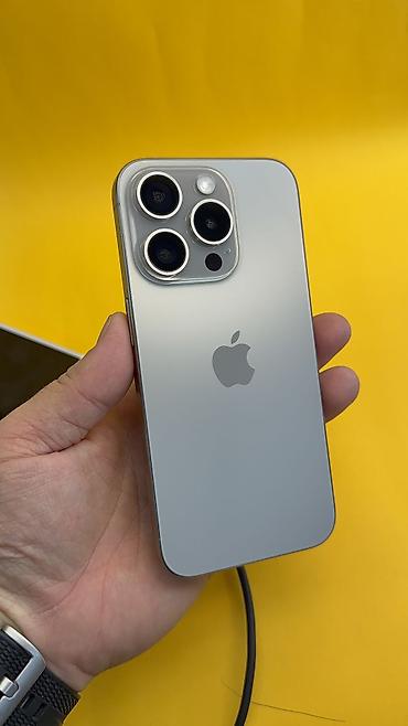 Apple iPhone: IPhone 15 Pro, Б/у, 256 ГБ, 87 % — 10