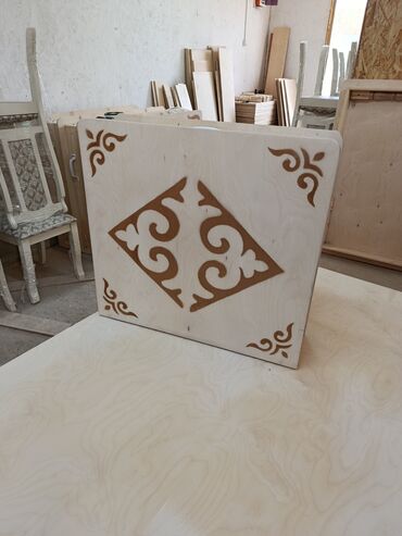 Кухонные столы: Бүктөлмө стол жасайбыз! Бүтөлмө стол (40)см (100×80см)-3300сом — 5