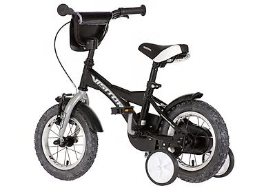 trake za bebe devojcice: Bicikl kids Visitor Truck 12" – crno‑sivi Šifra proizvoda: 112 — 4