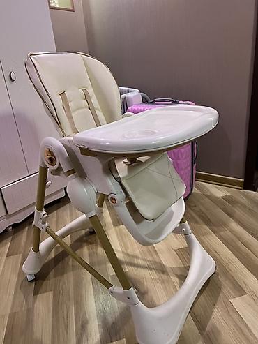 Столы для кормления: Uşaq yemək stulu kidilo firmasi - Ergonomik dizaynlı, yumşaq dərili — 2