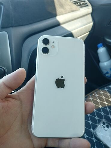 меняю на айфон 11: IPhone 11, Б/у, 128 ГБ, Белый