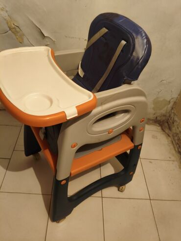 uşaq ucun yemək masası: Usaq yemek masasi Cox az islenib. kureyi ondeki siyirtme hereket ede