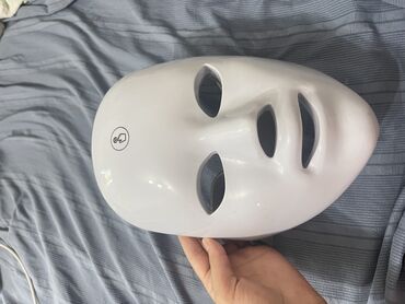 Косметика: Косметологические LED маска для лица беспроводная 7 диодных цветов не