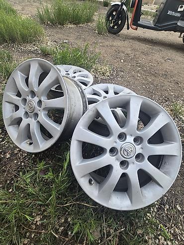 диски на тойоту: Литые Диски R 16 Toyota, Комплект, отверстий - 5, Б/у — 3