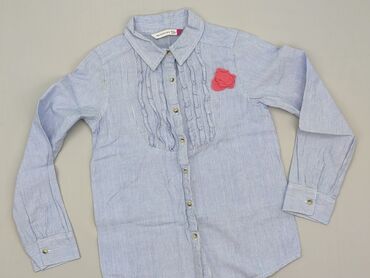 sukienki letnie w paski dresowe w promocji: Shirt 10 years, condition - Very good, pattern - Striped, color - Blue