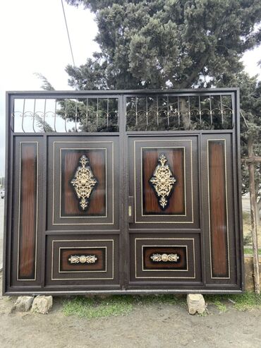 Həyət darvazaları: Yeni Dəmir Həyət darvazası, 3 m, Mexaniki, Qapı ilə, rəng - Qara, Kredit yoxdur, Ödənişli quraşdırma, Ünvandan götürmə, Ödənişli çatdırılma, Rayonlara çatdırılma -da lalafo.az — 36 Həyət darvazaları: Yeni Dəmir Həyət darvazası, 3 m, Mexaniki, Qapı ilə, rəng - Qara, Kredit yoxdur, Ödənişli quraşdırma, Ünvandan götürmə, Ödənişli çatdırılma, Rayonlara çatdırılma — 36