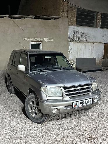 мото зонтик: Mitsubishi Pajero iO: 2002 г., 2 л, Автомат, Бензин, Кроссовер — 1