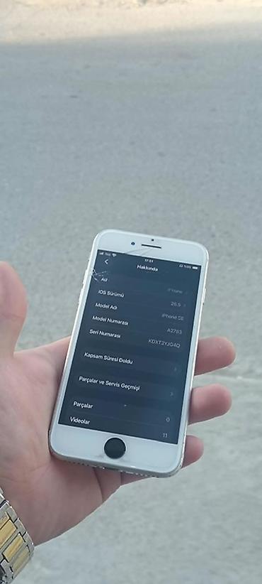 replika iphone: IPhone SE 2022, 128 GB, Ağ, Barmaq izi — 1