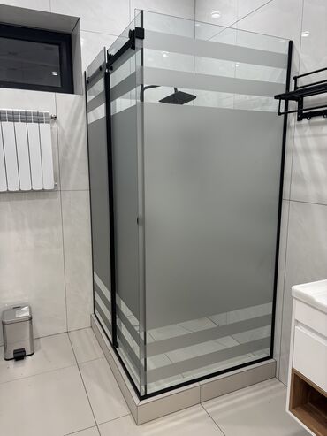 Душевые кабины: Душевые кабины стеклянное ограждение стеклянные двери под ваши размеры — 10