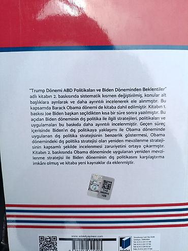 elmin: Məhsul: Kitab – “Trump Dövrü ABŞ Siyasətləri və Biden Dövründən — 2