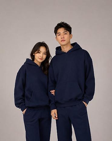 pull and: Универсальные худи унисекс с фирменными принтами Вариант 1: черное — 4