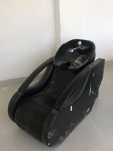 xəzər mebel: Salon üçün yuyucu kreslo (şampuanlama stolu) - Material: qara rəngli — 2