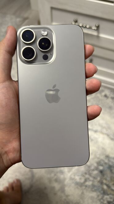 за сколько можно продать айфон 8 бу: IPhone 15 Pro Max, Колдонулган, 512 ГБ, Кабель, 84 %