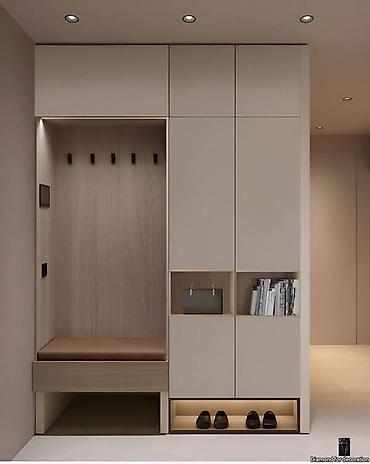 прихожный мебель: Современная прихожая от 8 000 сом/м² | 3D проект бесплатно! — 1