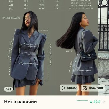 фасоны платьев для полных девушек: Повседневное платье, Осень-весна, Короткая модель, Платье-пиджак, XL (EU 42)