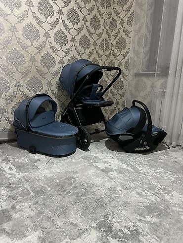 Коляска, цвет - Голубой, Б/у, Самовывоз, Платная доставка