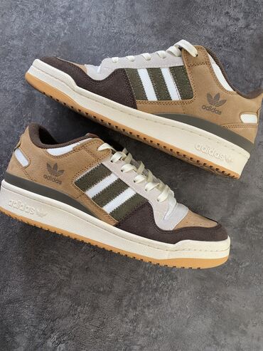 шорты спортивные: Adidas forum 84 low adv branch brown (коричневый) есть сертификат