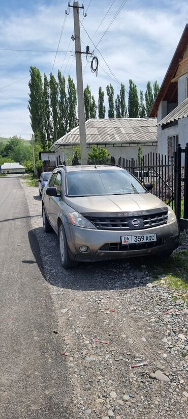 муссо авто: Nissan Murano: 2002 г., 3.5 л, Вариатор, Бензин, Кроссовер