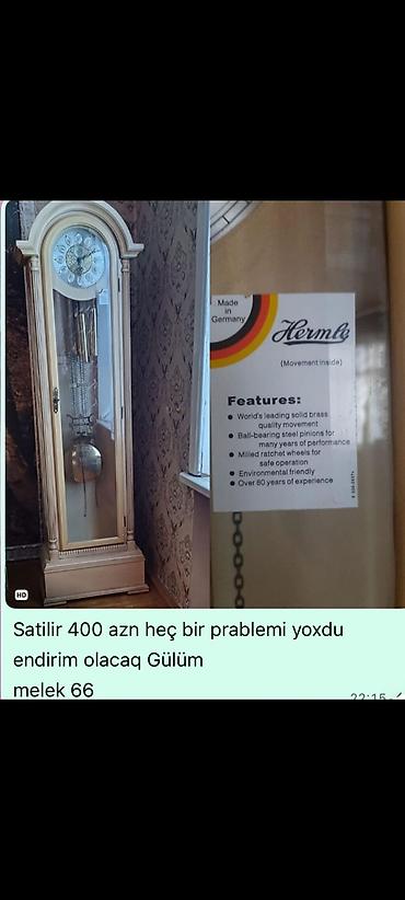 zepter germany: Yerüstü saatlar, Mexaniki, Mayatnik — 1
