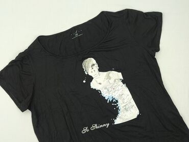 t shirty pinko czarne: Women`s T-shirt, size 4XL (EU 48)
