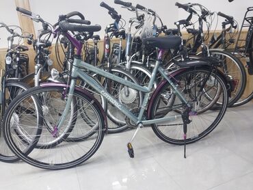 Şəhər velosipedləri: İşlənmiş Şəhər velosipedi 28", sürətlərin sayı: 21, Rayonlara çatdırılma, Ödənişli çatdırılma, Pulsuz çatdırılma — 25