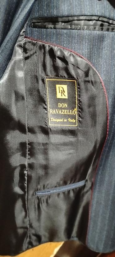 ağ pencek: Don Ravazello kişilər üçün klassik pencək razmeri 46 dır - Model — 2
