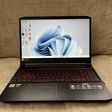 сенсорные ноутбуки: Ноутбук, Acer, 8 ГБ ОЗУ, Intel Core i5, 15.6 ", Б/у, Игровой, память HDD + SSD