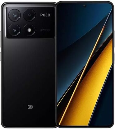 телефон кара балта: Poco X6 Pro 5G, Новый, 256 ГБ, цвет - Черный