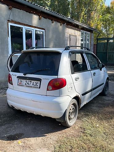 wuling mini ev: Daewoo Matiz: 2001 г., 0.8 л, Механика, Бензин, Хэтчбэк — 6