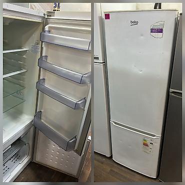 İşlənmiş 2 qapılı Beko Soyuducu Satılır, rəng - Ağ