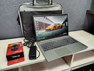 компьютер i7: Ноутбук, Lenovo, 16 ГБ ОЗУ, Intel Core i7, 15.6 ", Для работы, учебы, память SSD