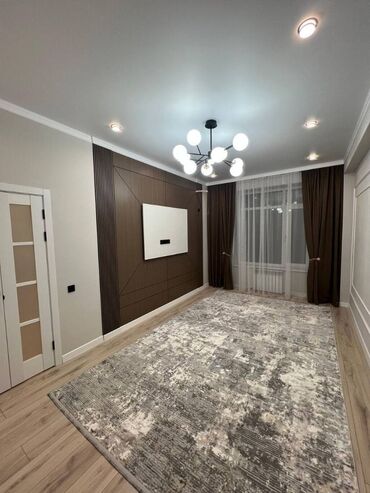 купить квартиру токмок: 1 комната, 43 м², Элитка, 4 этаж, Евроремонт