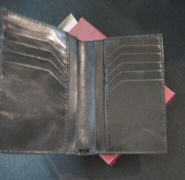 cizme zenske kozne: Men's wallet, Material: Leather