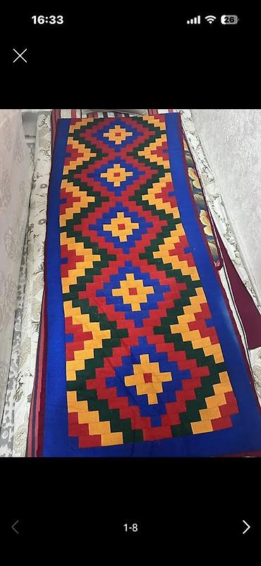 скай фру: Тошок Б/у, Ватный матрас, цвет - Красный — 1