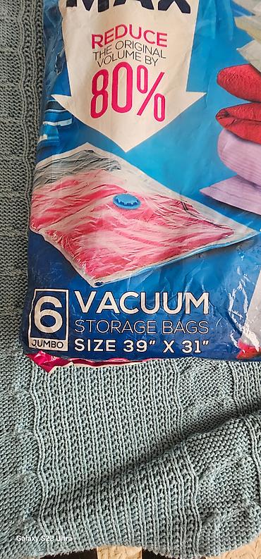 Digər ev dekoru: Teze xaricden alinib, vakum paket boyuk olculu,6 eded varxususi hava — 2