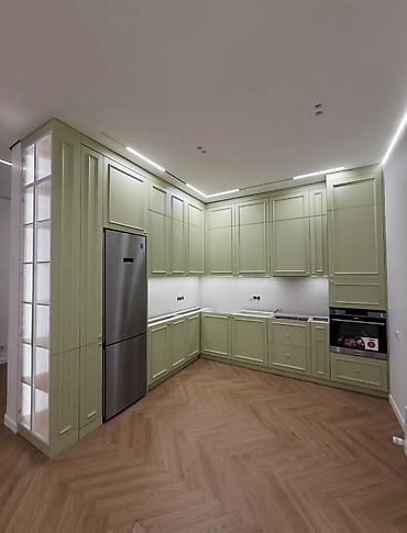 silver kitchen: Кухонный гарнитур, Новый, цвет - Зеленый — 5