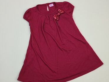 czerwona satynowa sukienka: Sukienka, F&F, 2-3 lat, 92-98 cm, stan - Dobry